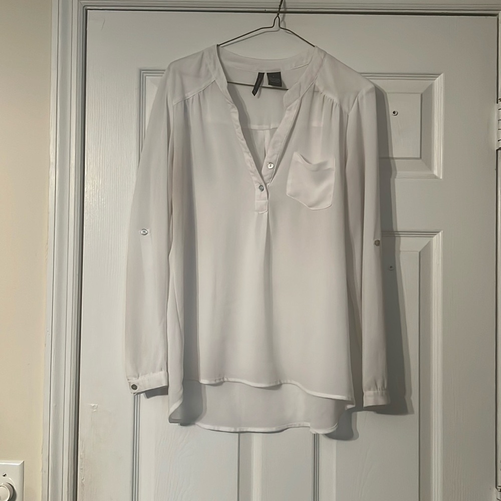 White New Direction Top size large
